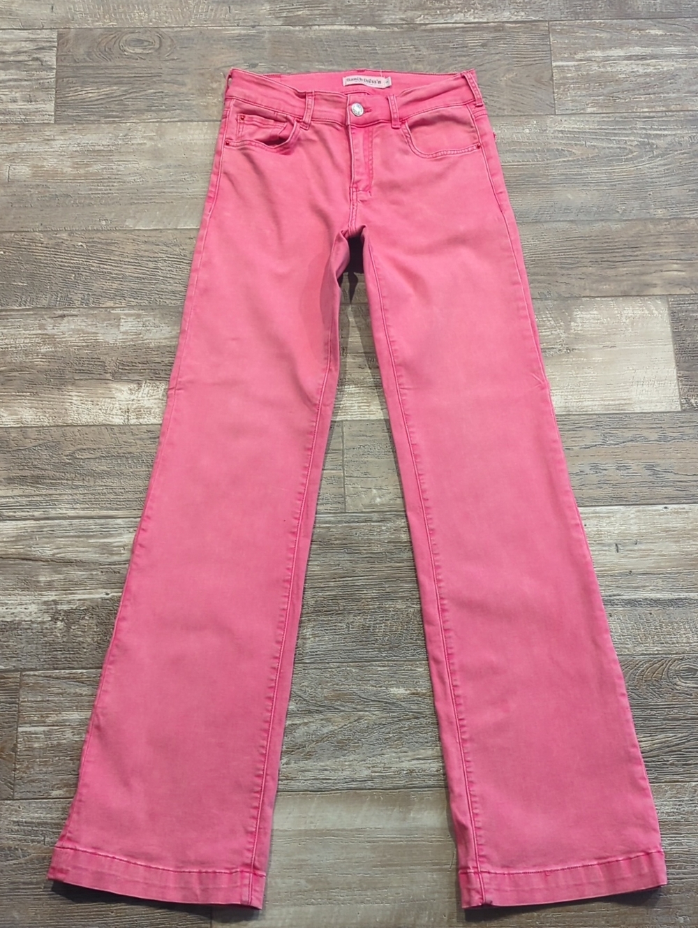 RANCH DRESS'N Fallon Taylor Signature "Retro Pink" washed trouser jeans S (2-4) - Picture 3 of 16